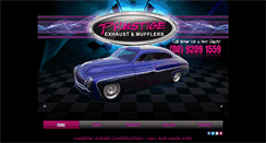 Desktop Screenshot of prestigeexhausts.com.au